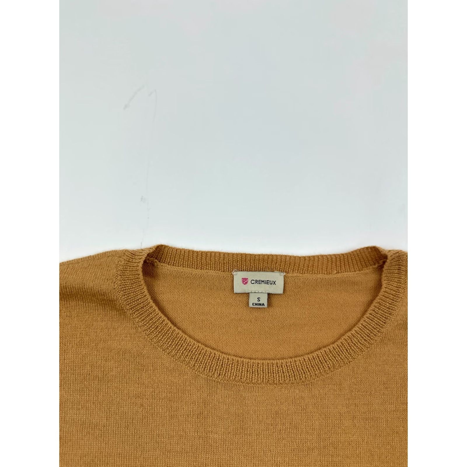 Cremieux Cremieux Gold Knit Sweater Womens Small Long Sleeve Crew Neck Pullover Casual Size S / US 4 / IT 40 - 4 Thumbnail