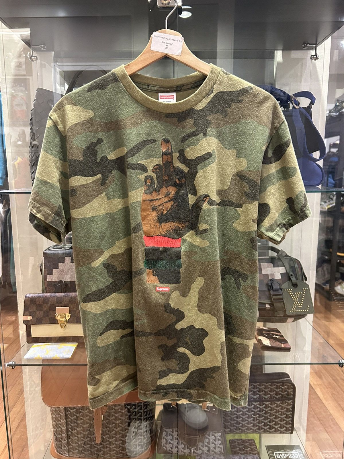 Supreme Supreme Dead Prez Camo Tee Size US M / EU 48-50 / 2 - 1 Thumbnail