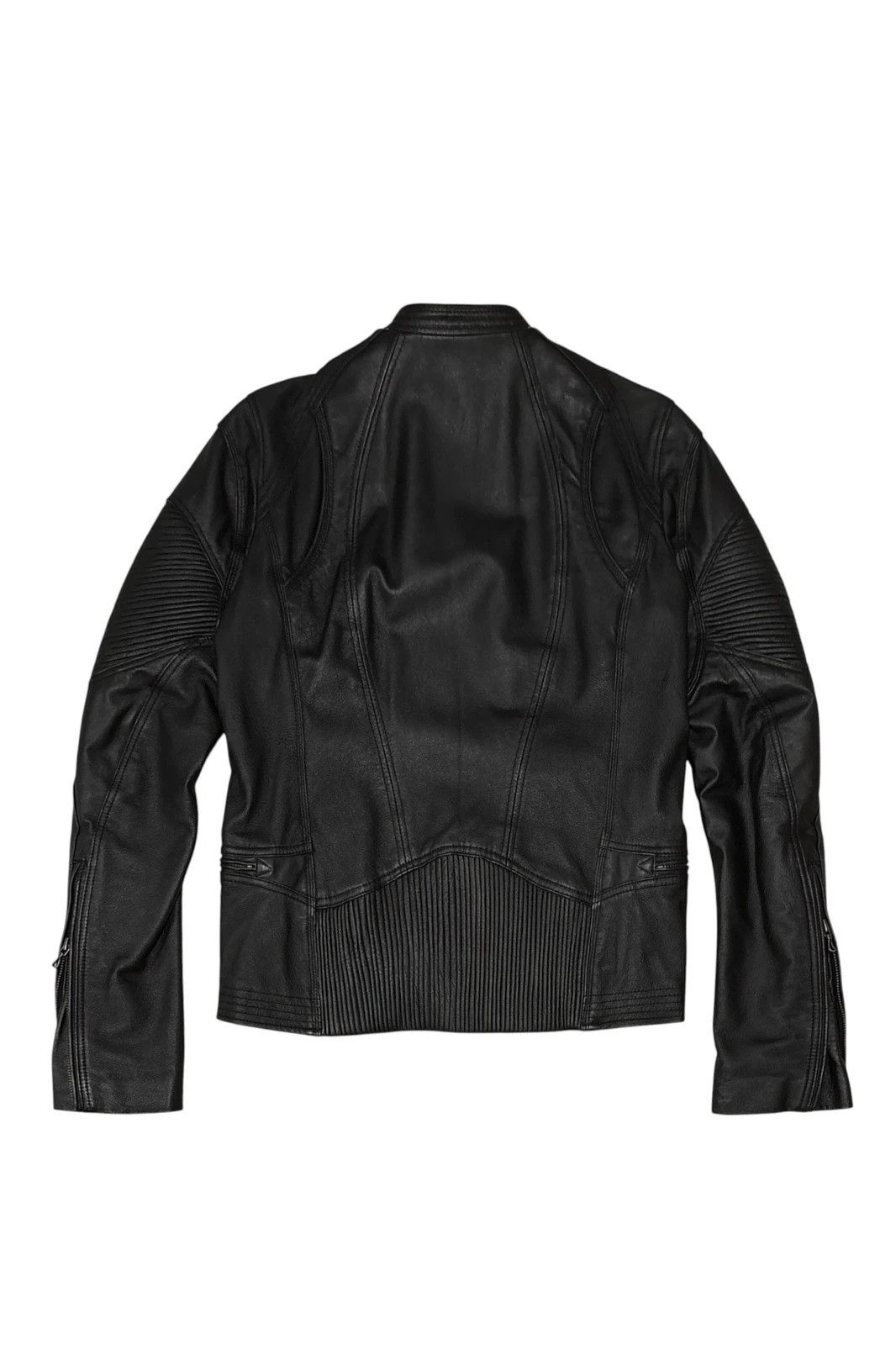 GOA Goa buffalo leather multizip biker motorcycle jacket Size US S / EU 44-46 / 1 - 2 Thumbnail