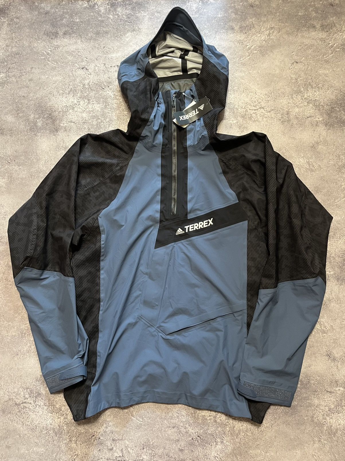Adidas adidas Terrex TRK Primeknit Anorak Jacket Men’s HU1829 Size US M / EU 48-50 / 2 - 1 Thumbnail