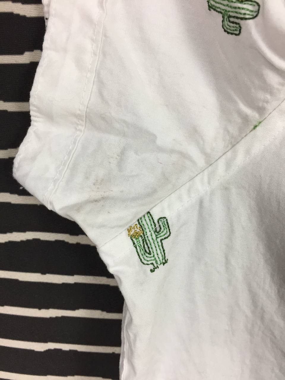 Guess GUESS Cactus Print Vacation Vibe Button Up Shirt Size US XXL / EU 58 / 5 - 8 Thumbnail