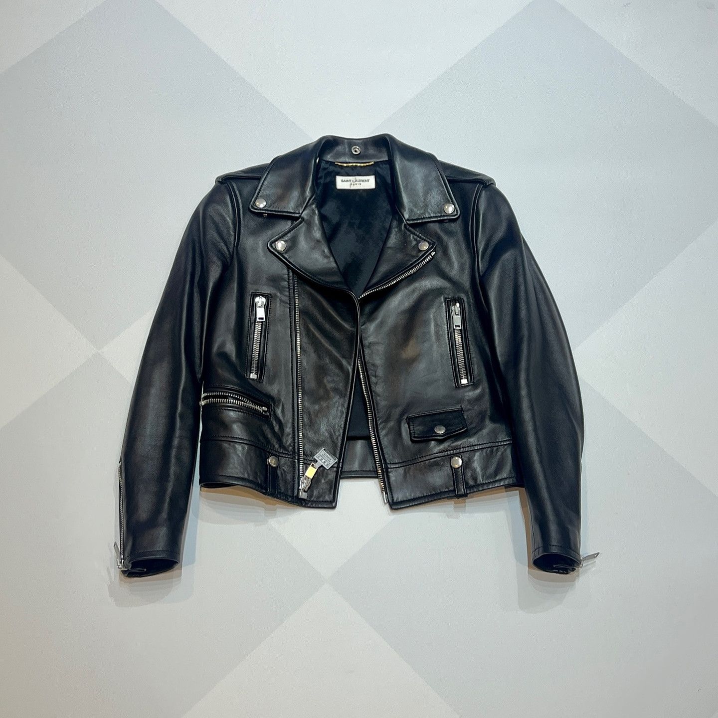 Saint Laurent Paris Saint Laurent Leather Biker Jacket Size FR 40 Size M / US 6-8 / IT 42-44 - 1 Thumbnail