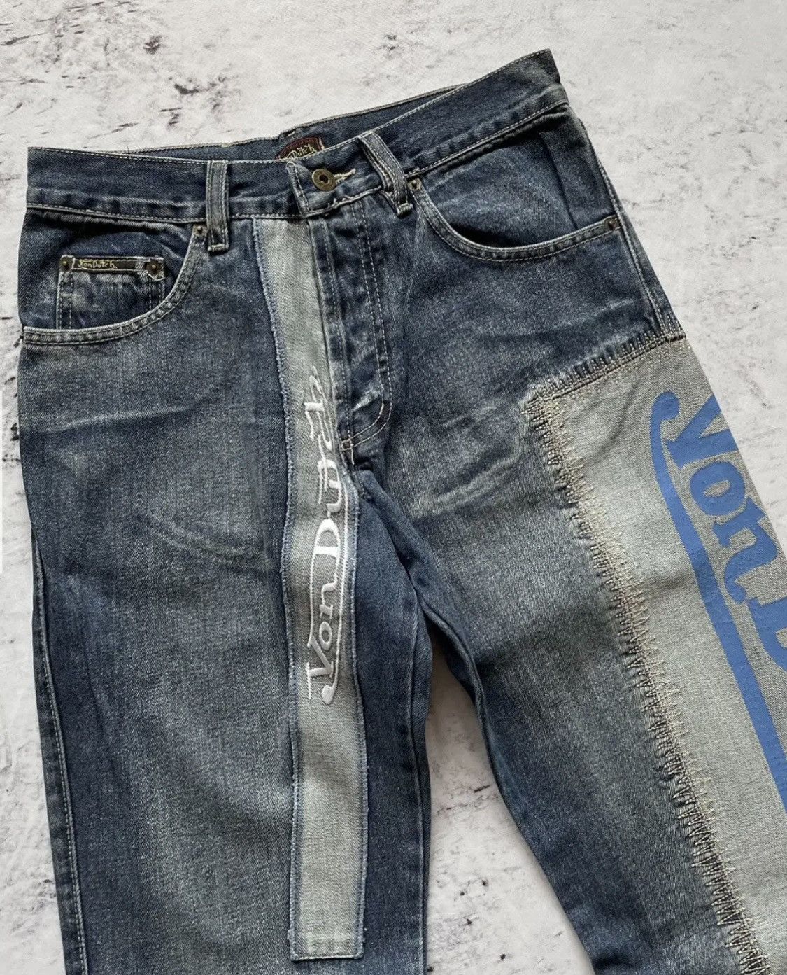 Vintage × Von Dutch Von Dutch Logo Jeans Size US 30 / EU 46 - 4 Thumbnail