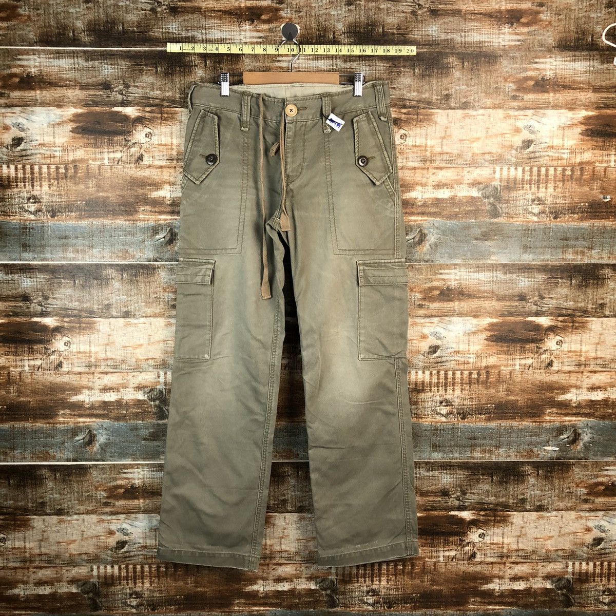 Levi's Levis military tactical Green Cargo Multipocket Pants #A2439 Size US 32 / EU 48 - 1 Thumbnail