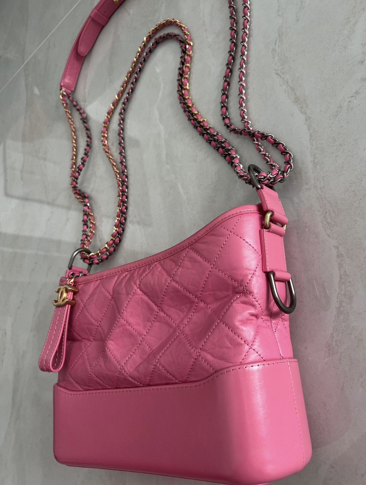 Chanel Chanel Gabrielle Medium Hobo Quilted Bag Size ONE SIZE - 3 Thumbnail