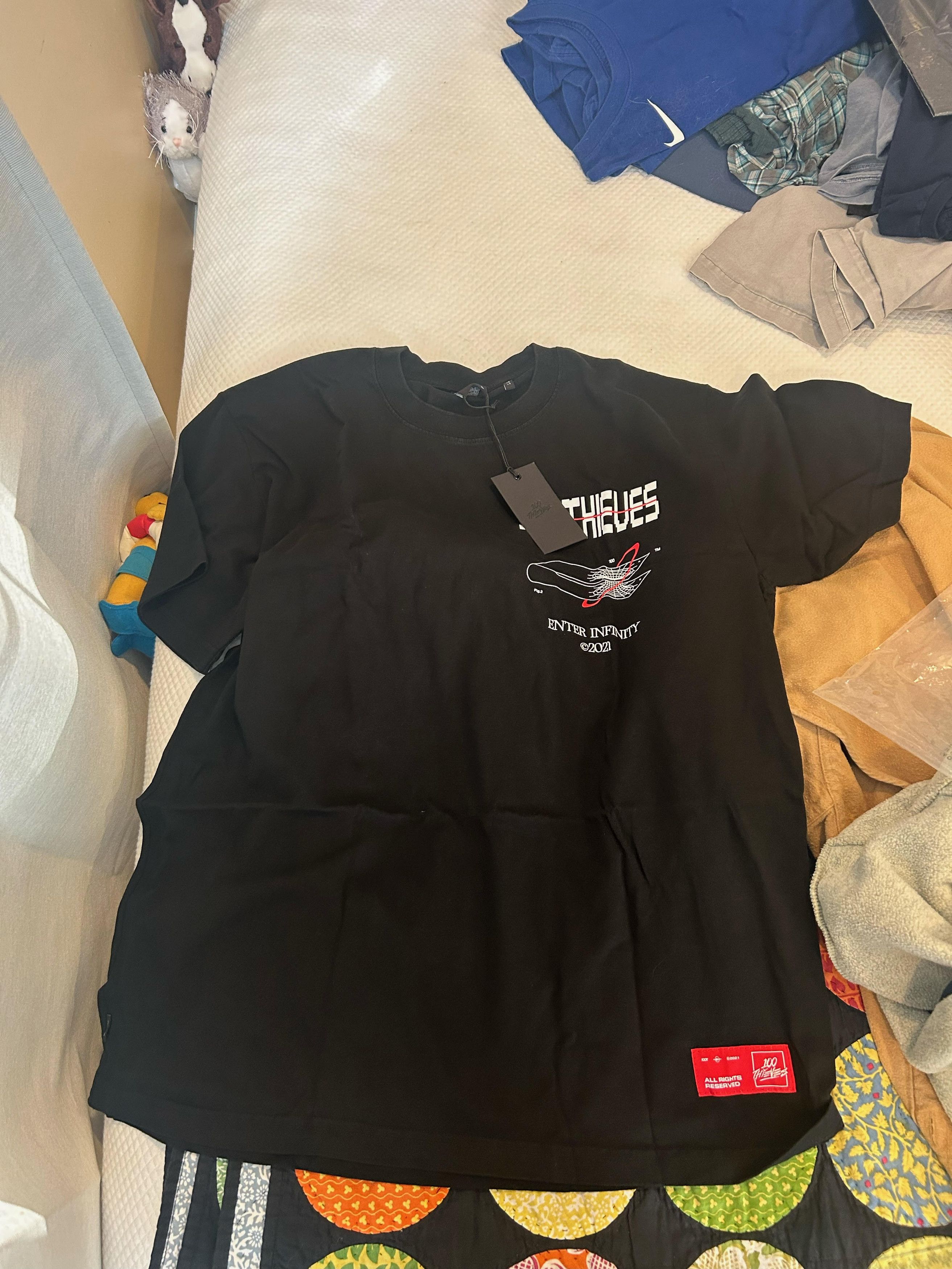 100 Thieves 100 Thieves Enter Infinity XL T-Shirt Size US XL / EU 56 / 4 - 3 Thumbnail
