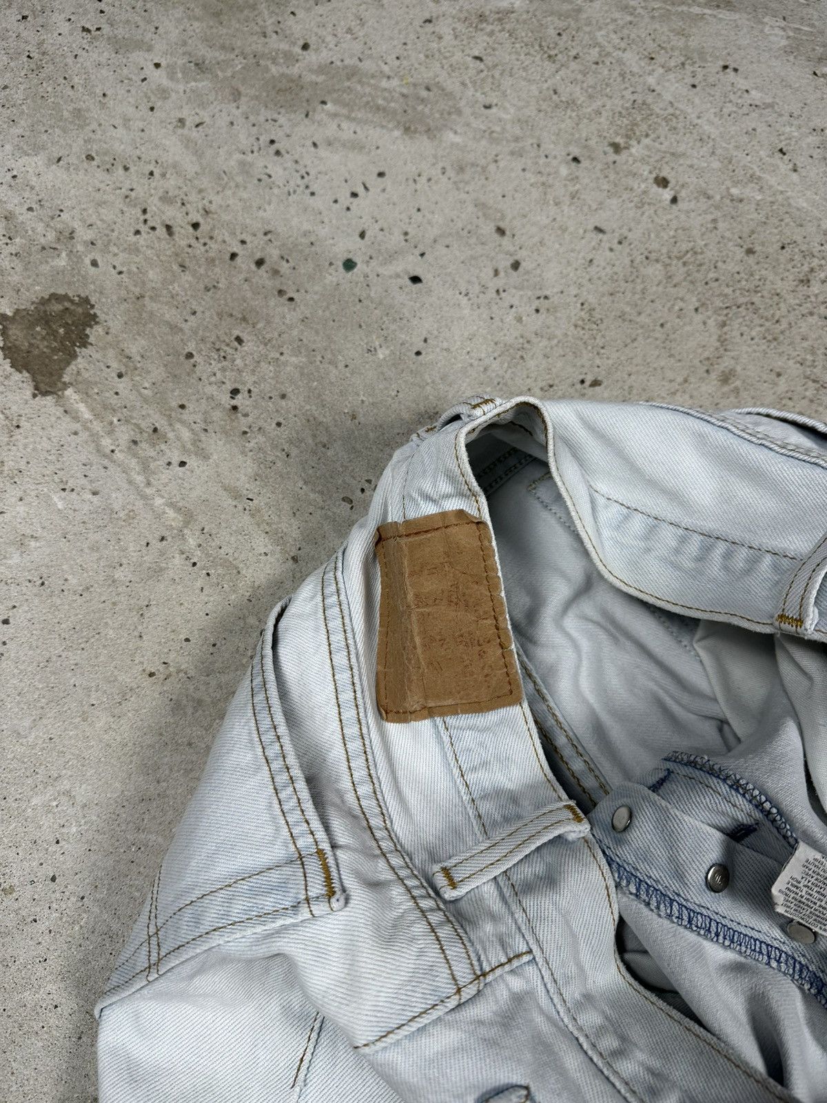 Levi's × Vintage Vintage 90s Levi’s 501 Washed Blue Denim Pants Jeans Size US 30 / EU 46 - 13 Thumbnail