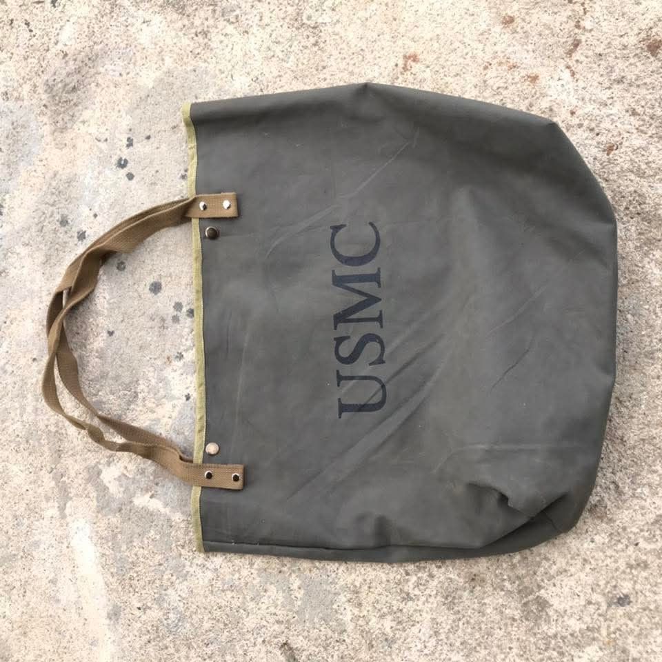 Vintage Vintage 60 70s Military USMC tote bag Size ONE SIZE - 2 Thumbnail
