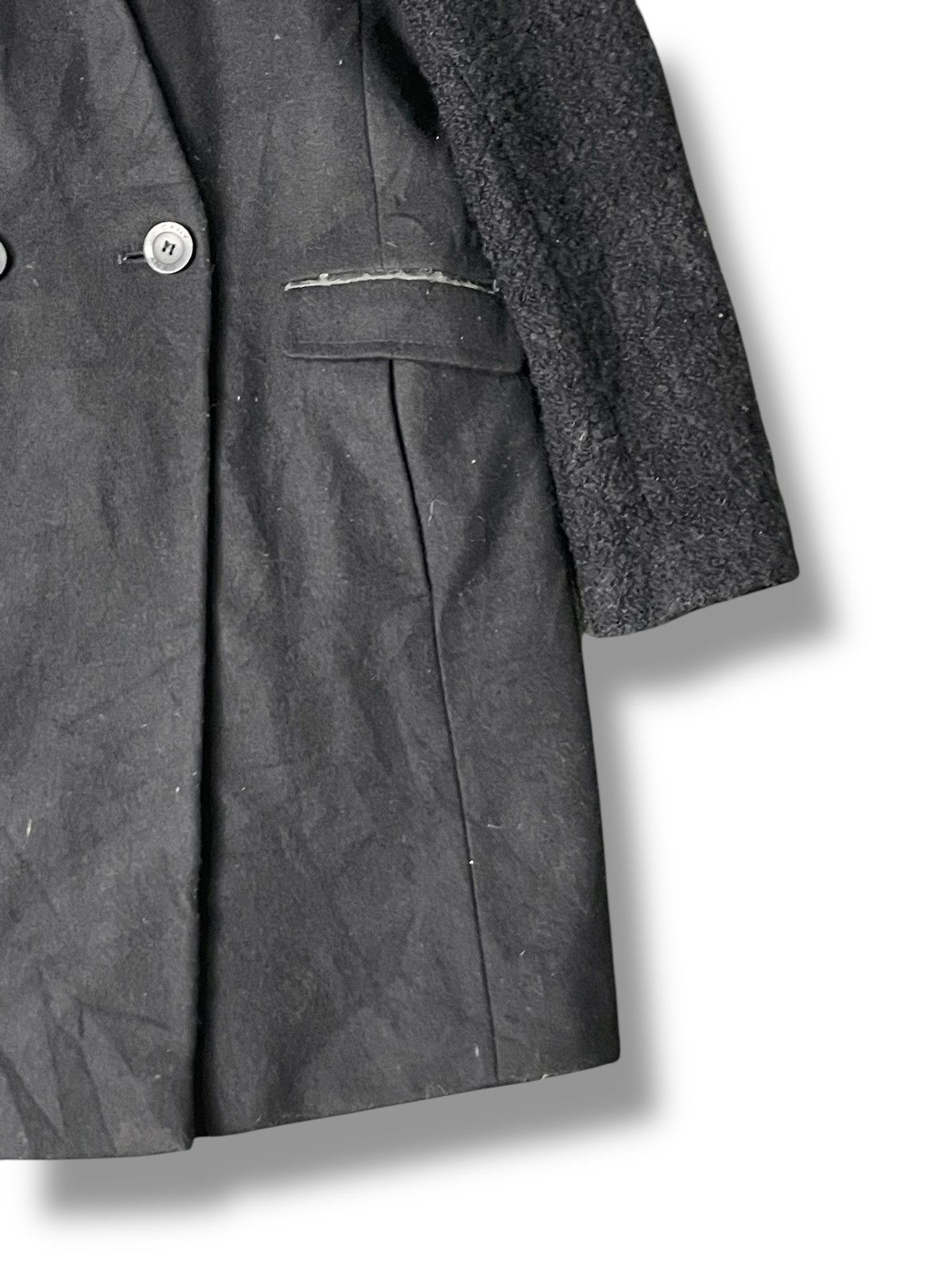 DKNY × Designer × Vintage DKNY x Vintage Double Breasted Wool Coat (42) Size US XS / EU 42 / 0 - 5 Thumbnail