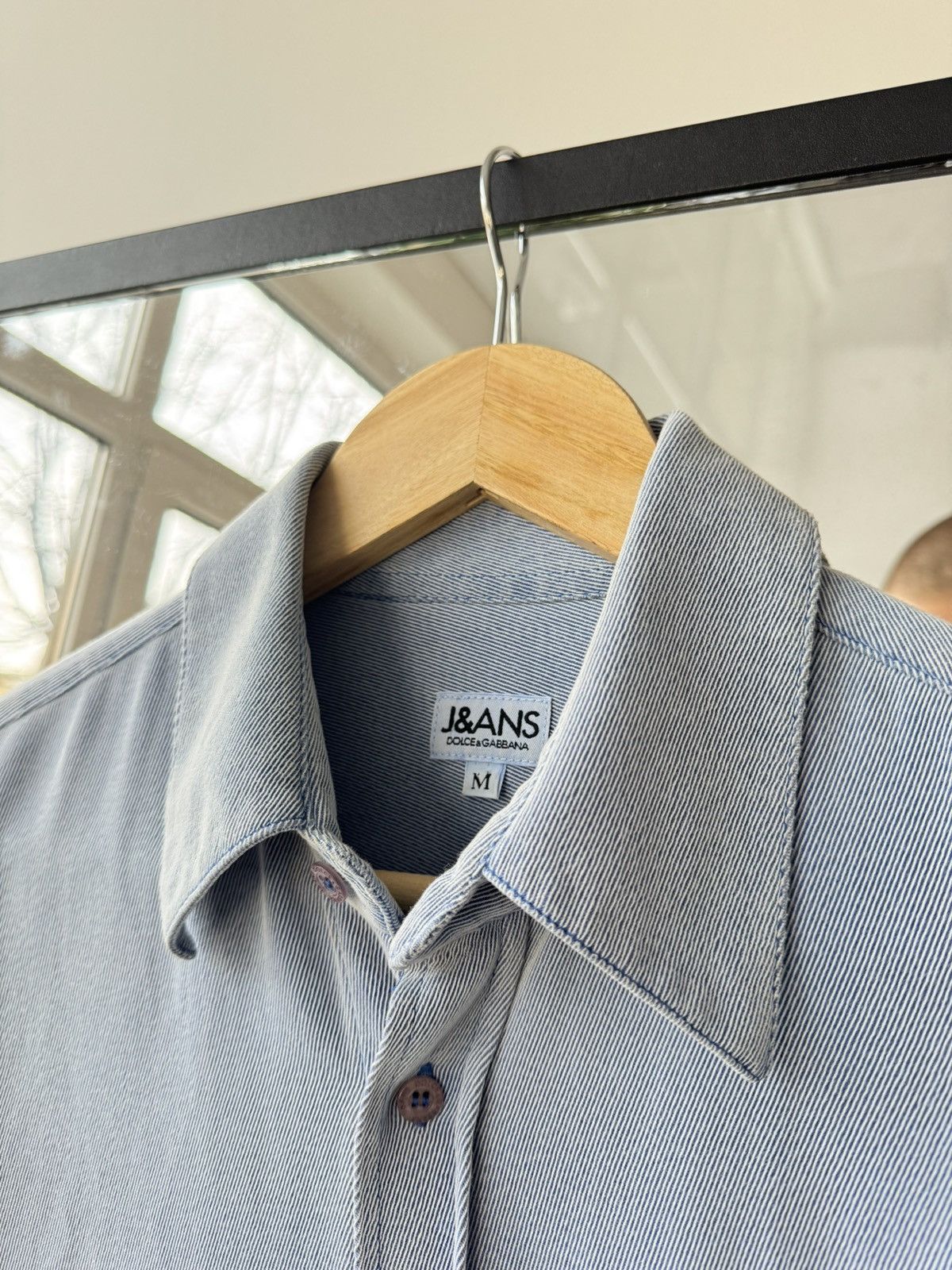 Dolce & Gabbana Dolce & Gabbana vintage garment dyed shirt M Size US M / EU 48-50 / 2 - 9 Thumbnail