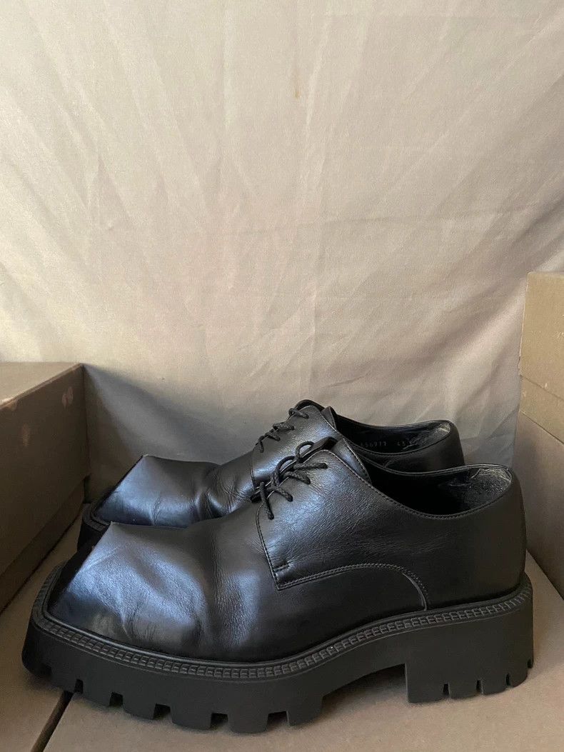 Balenciaga Balenciaga Rhino Derby Leather Shoes-yf | Grailed