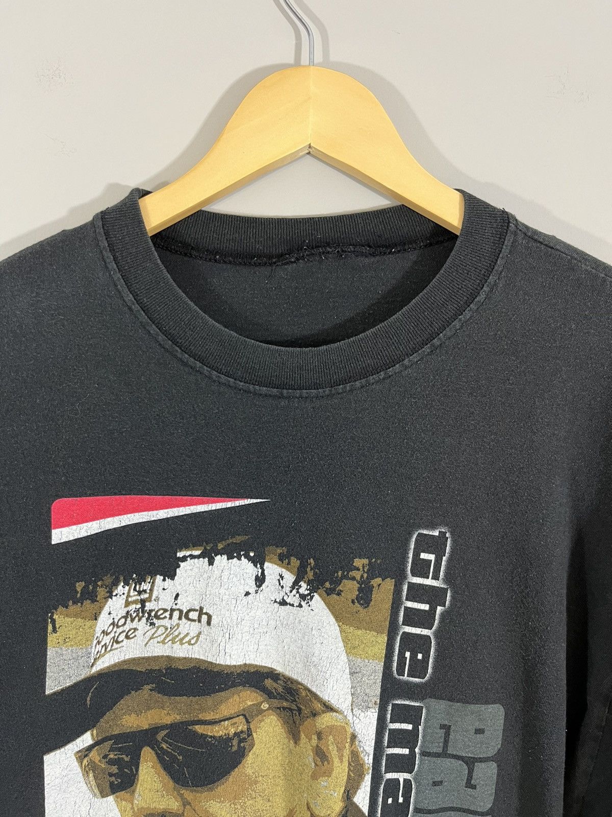 NASCAR Dale Earnhardt Thrashed Distressed Nascar Shirt Size US XXL / EU 58 / 5 - 2 Thumbnail