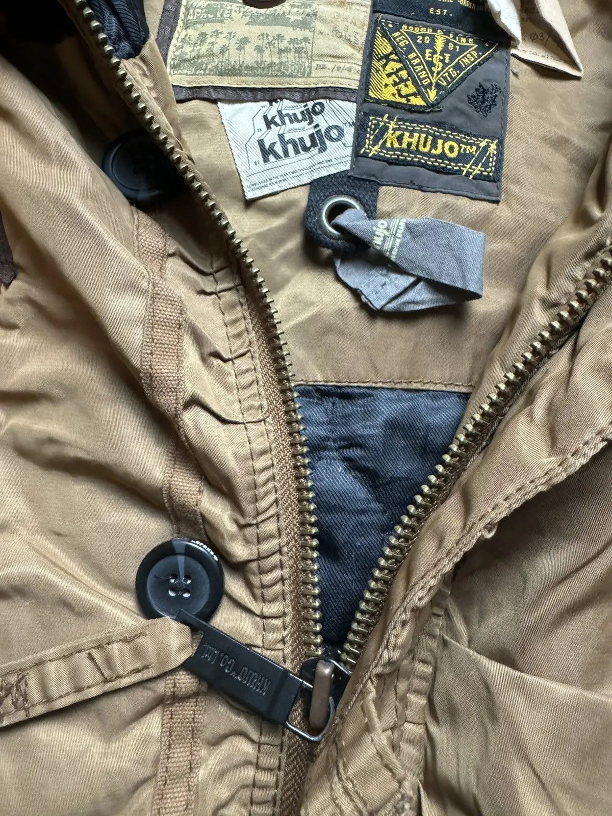 Vintage × khujo Vintage Y2K Khujo Alaska Parka Fur Collar Avantgarde Jacket Size US M / EU 48-50 / 2 - 11 Thumbnail