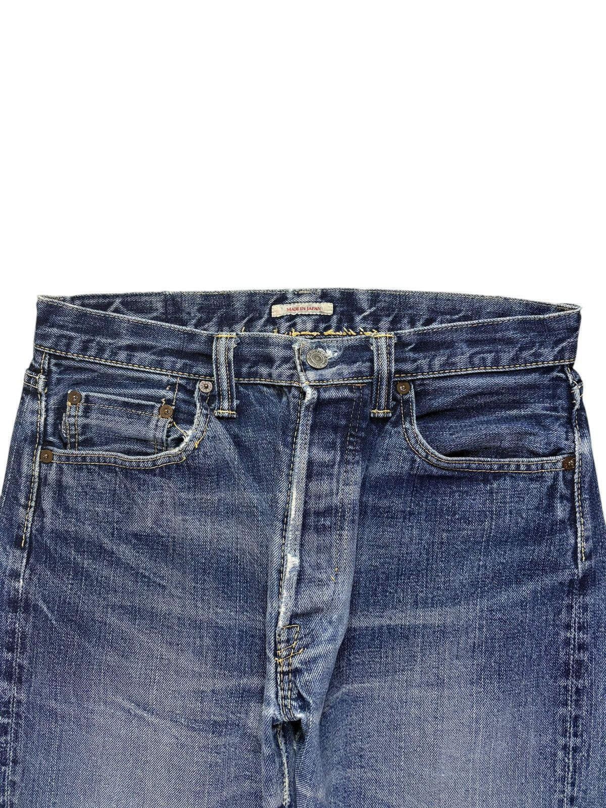 Eternal Vintage Eternal Japanese Selvedge Bartacks Loose Jeans Size US 31 - 5 Thumbnail