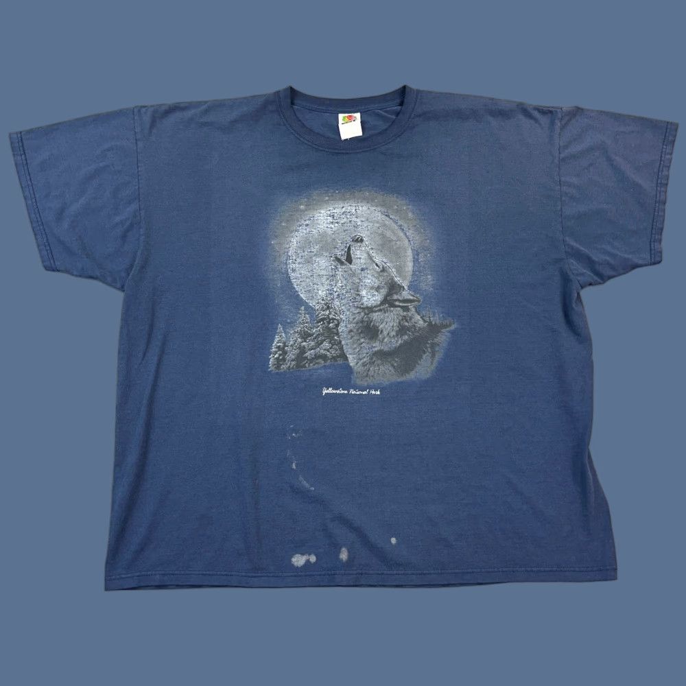 Fruit Of The Loom VINTAGE Fruit Of The Loom Shirt Mens 3XL Yellowestone National Park Wolf USA 90s Shirt Mens 3XL Yellowestone National Park Wolf USA 90s Size US XXL / EU 58 / 5 - 1 Thumbnail