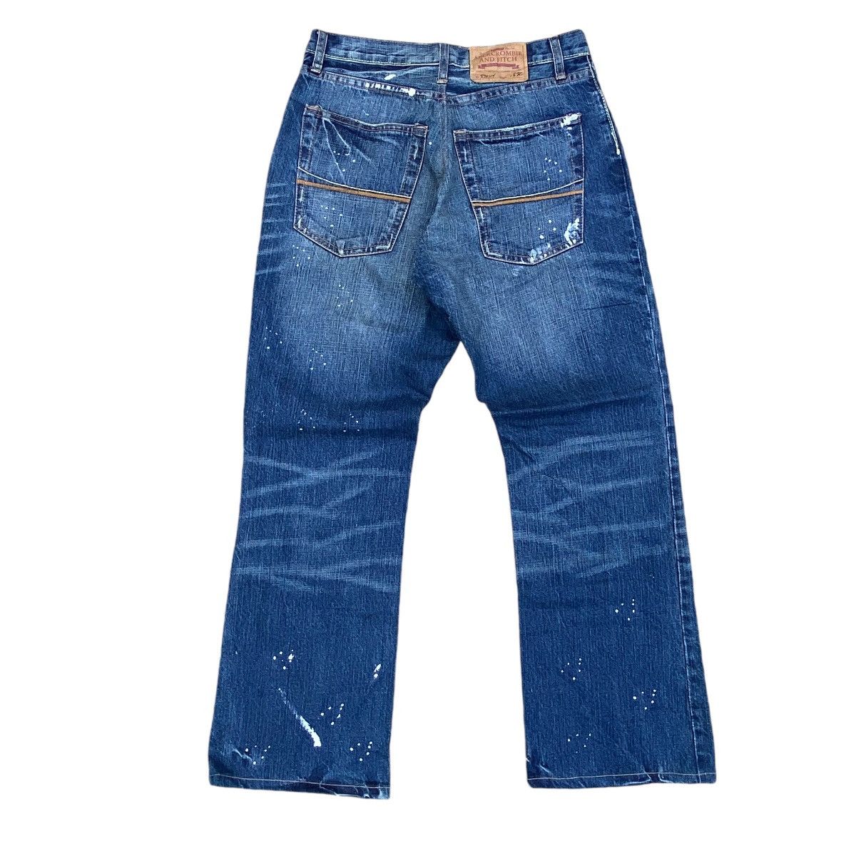 Abercrombie & Fitch Bootcut Abercrombie and Fitch Distressed Denim Jeans Size US 32 / EU 48 - 7 Thumbnail