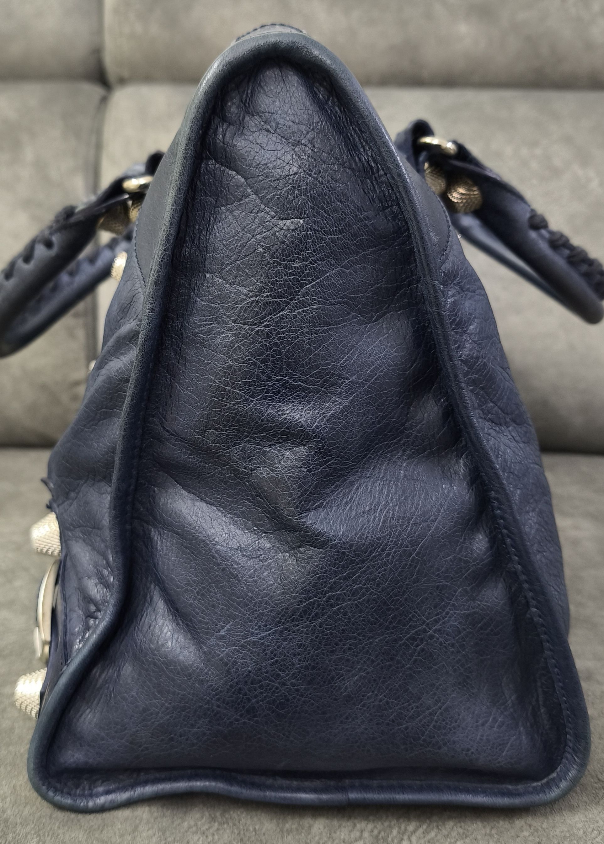 Balenciaga Balenciaga 2000s - Work City Motorcycle Bag Lambskin Size ONE SIZE - 4 Thumbnail
