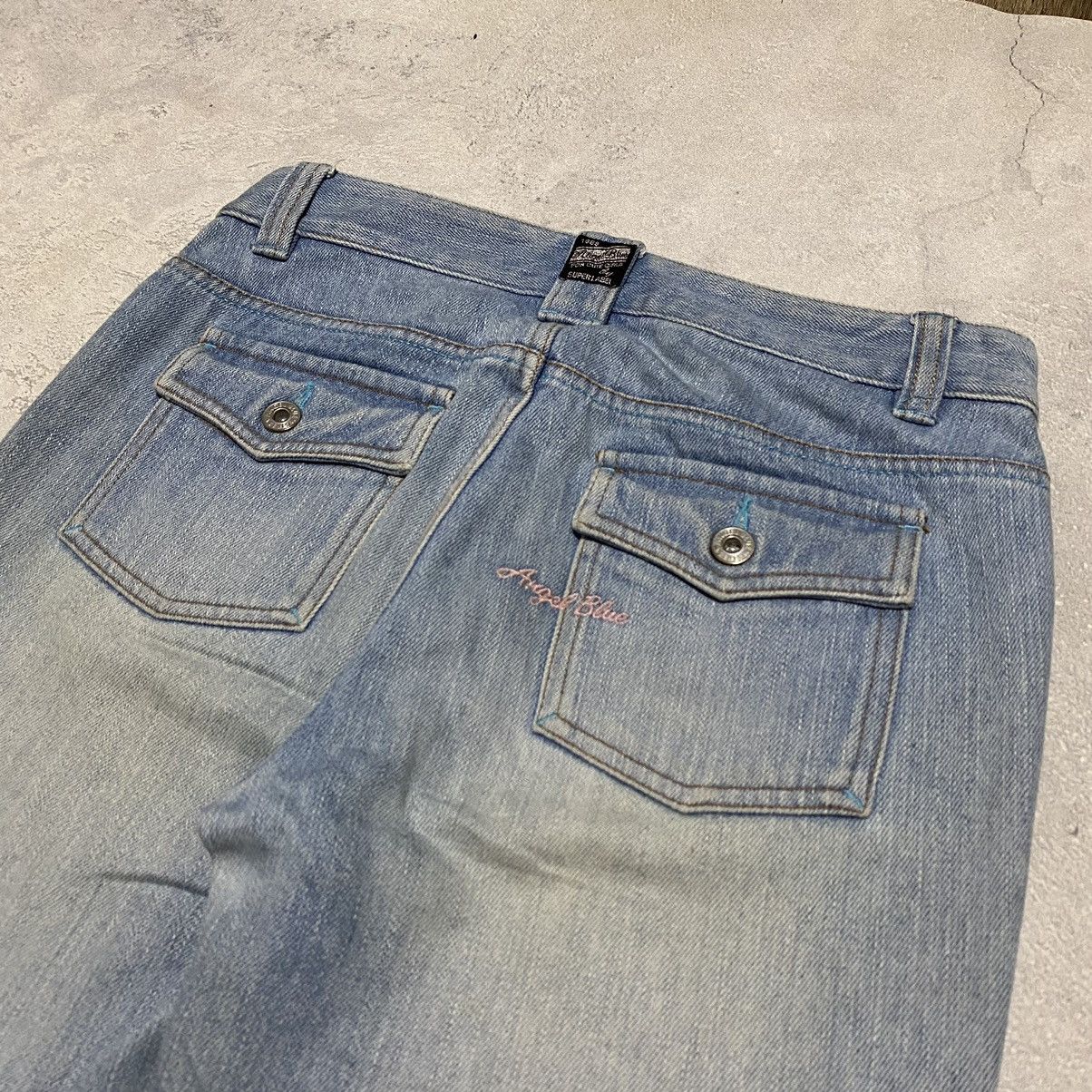 Angel Blue Angel Blue Distressed Patch Jeans Pants Size 31" - 5 Thumbnail