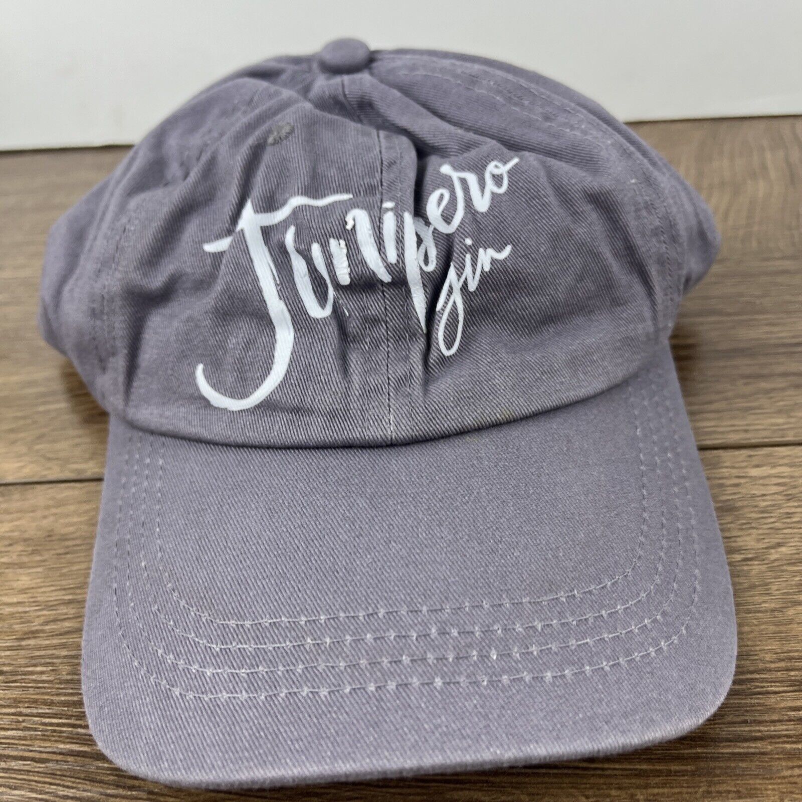 Other Junipero Jin Hat Gray Hat Adjustable Adult Size Hat Gray Cap Size ONE SIZE - 5 Thumbnail