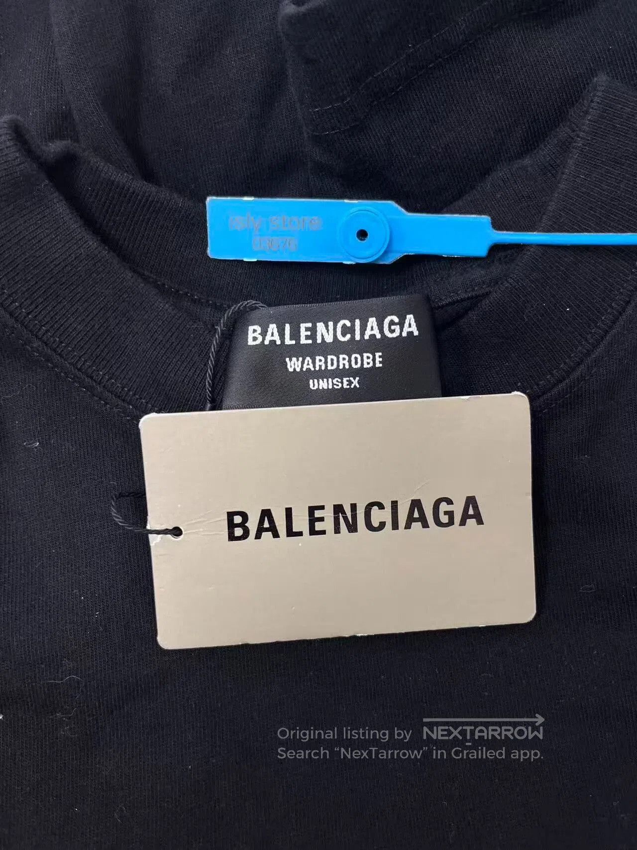 Balenciaga balenciaga embroidered loose graphic t-shirt. Size US S / EU 44-46 / 1 - 5 Thumbnail