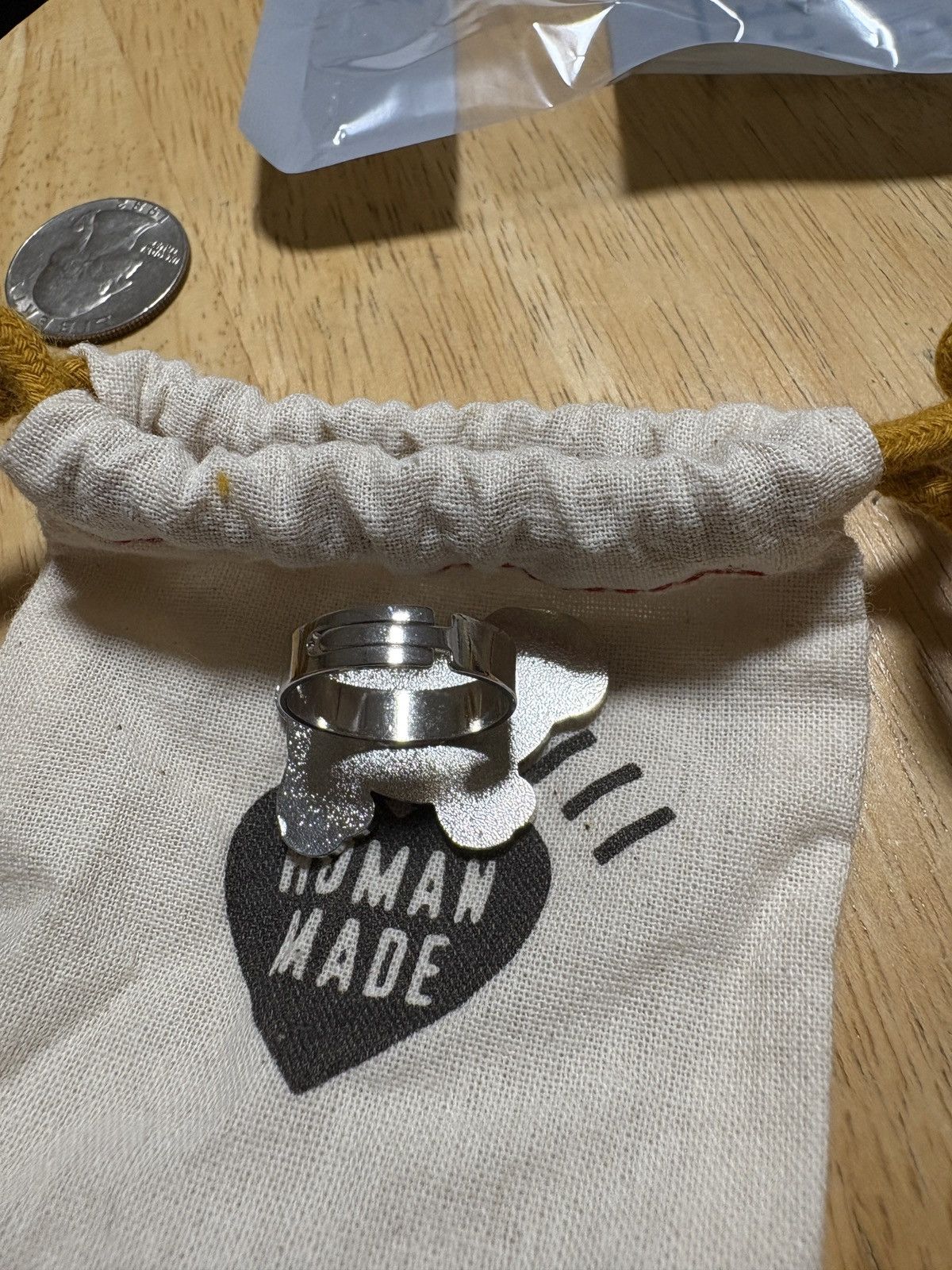 Human Made Human Made Adjustable Bulldog Ring Size ONE SIZE - 3 Thumbnail