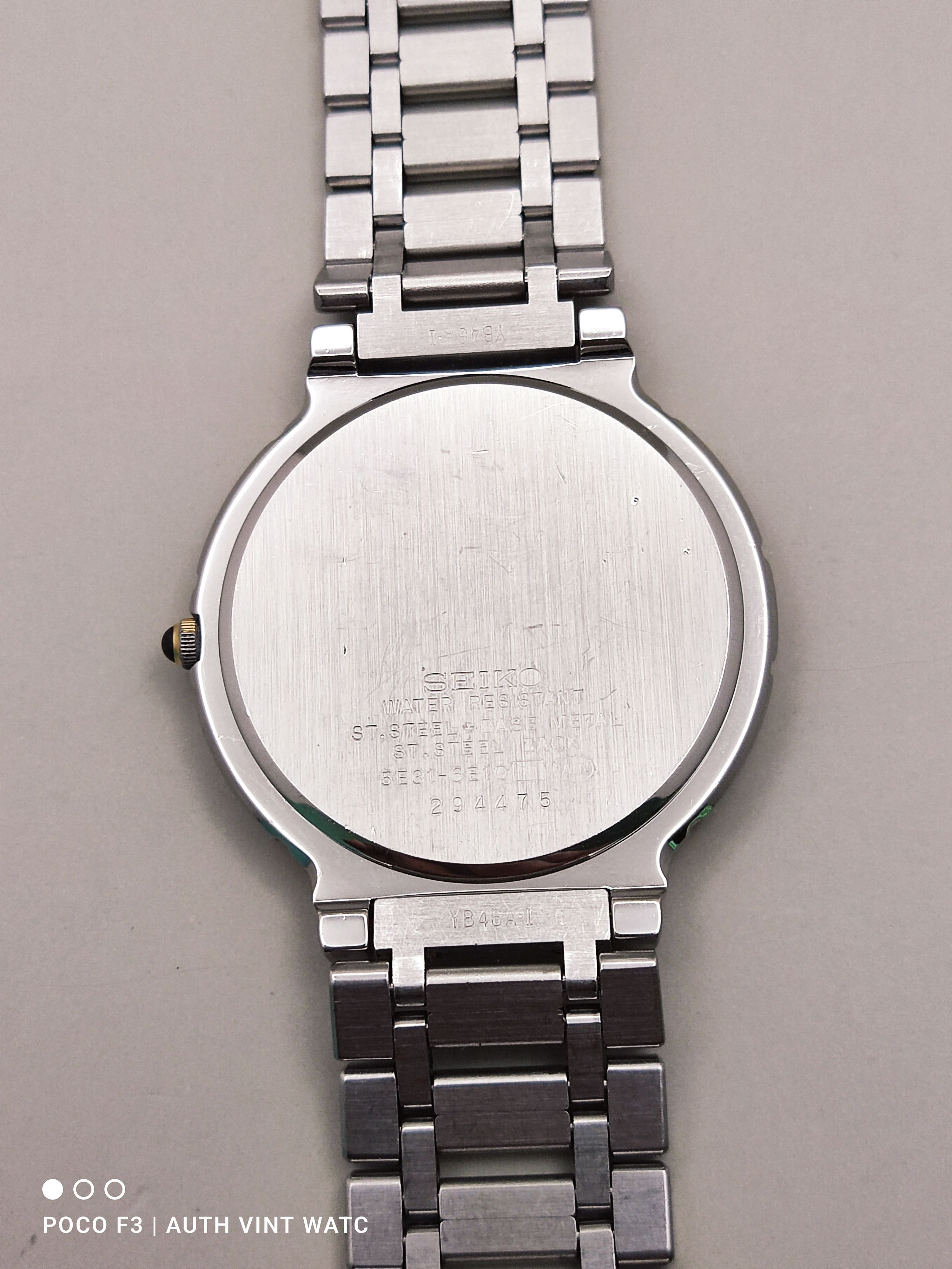 Seiko Authentic Vintage Seiko Dolce Textured Dial Men Watch Size ONE SIZE - 15 Thumbnail