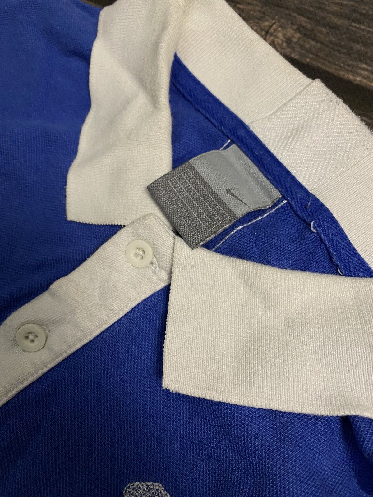 Nike 90’s Nike Brazil Rugby shirt Size US L / EU 52-54 / 3 - 5 Thumbnail