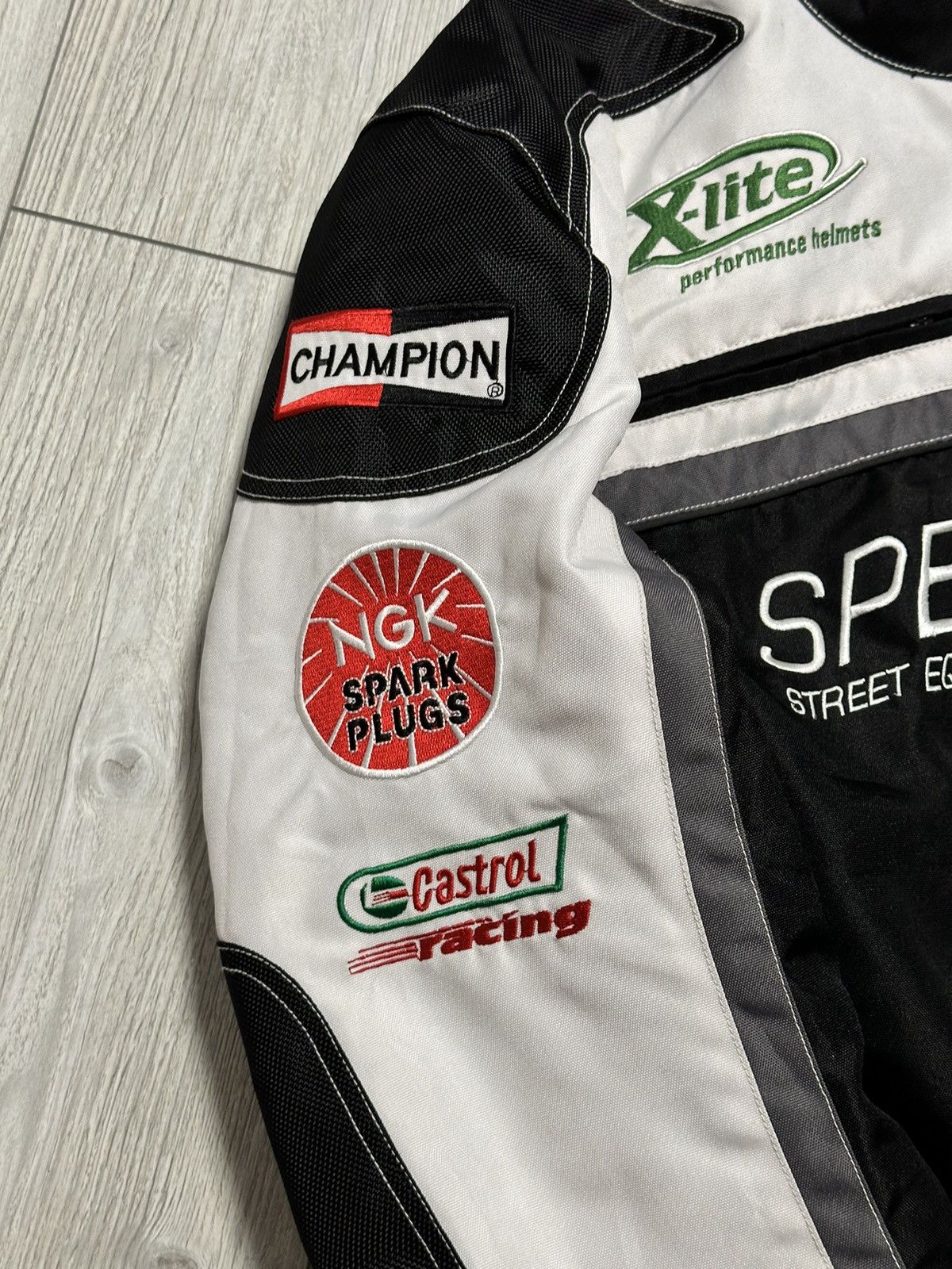 Other Vintage Fast Line Speed Fighter Racing Jacket Size US XXL / EU 58 / 5 - 4 Thumbnail