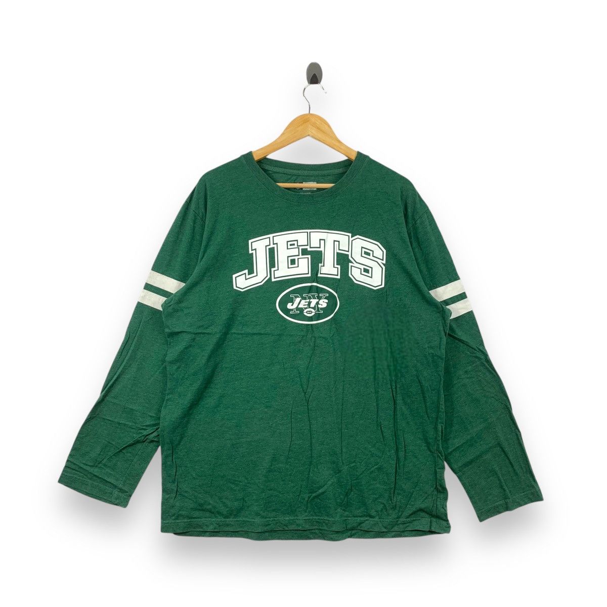 NFL Vintage NEW YORK JETS NFL Team Apparel Long Sleeve Size US XL / EU 56 / 4 - 1 Thumbnail