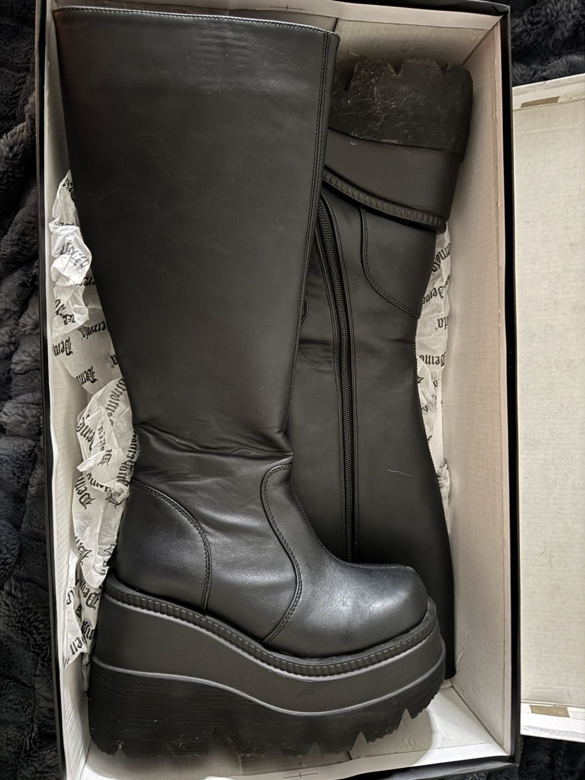 Demonia Cult Demonia Shaker-100 Boots Size US 6 / IT 36 - 1 Thumbnail