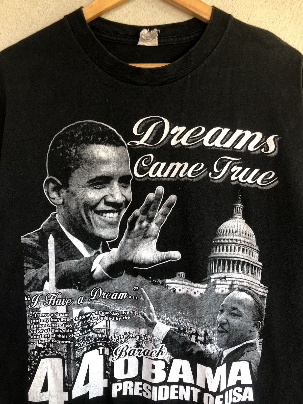 Vintage Crazy Vintage Y2K President Barack Obama Tee Size US XL / EU 56 / 4 - 5 Thumbnail