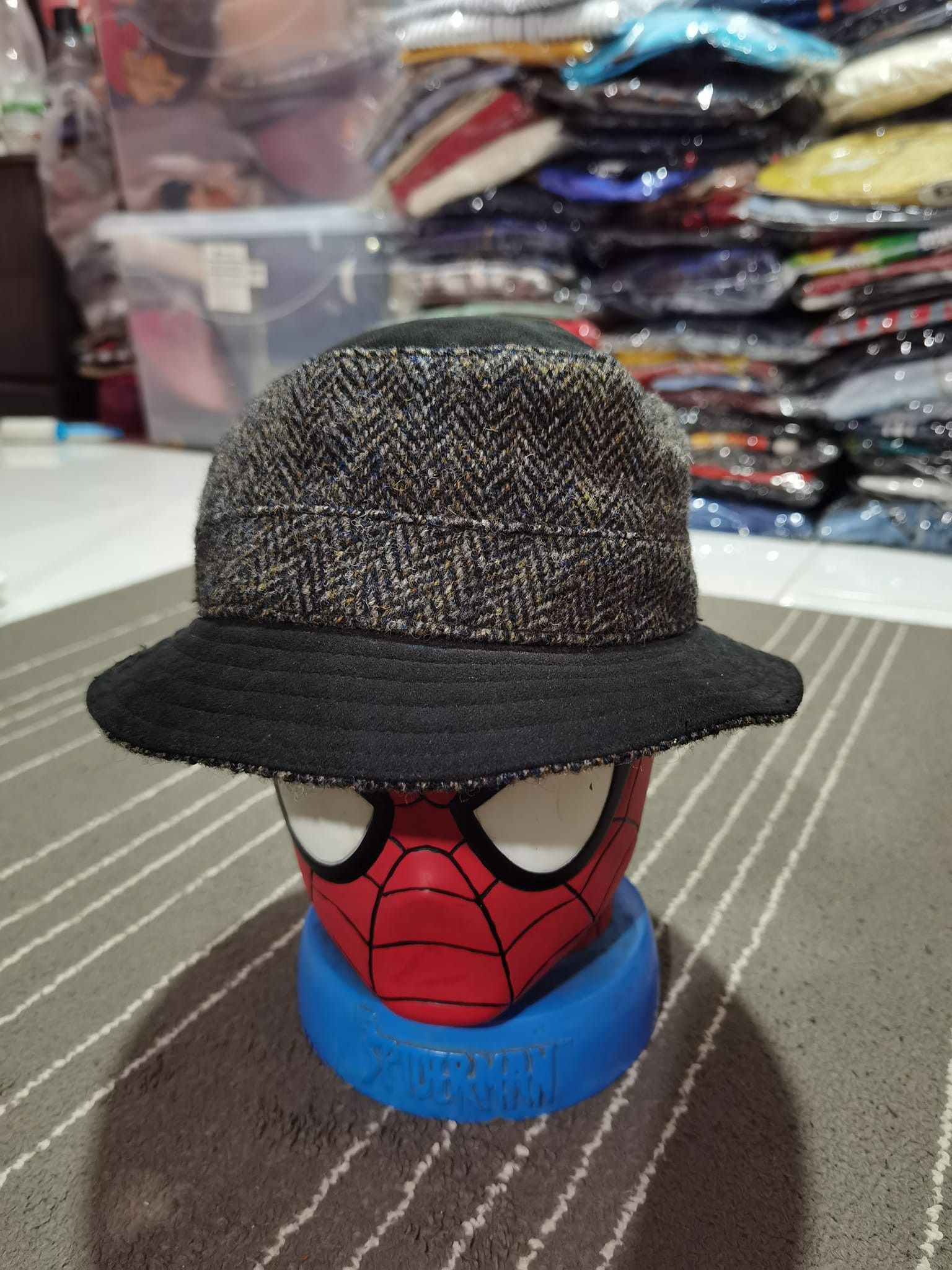 Harris Tweed Harris Tweet X TORPEDO CREATION FRANCE bucket hat M Size ONE SIZE - 2 Thumbnail