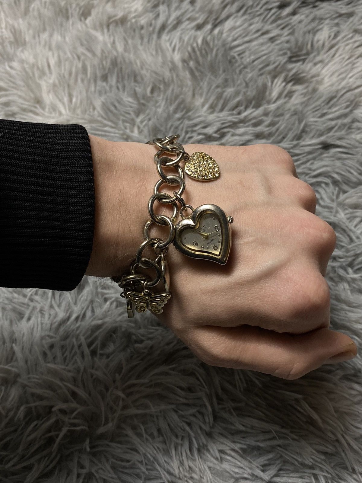 Japanese Brand × Jewelry × Vintage Elegant Gold-Tone Bracelet Watch - Timeless Style Size ONE SIZE - 9 Thumbnail