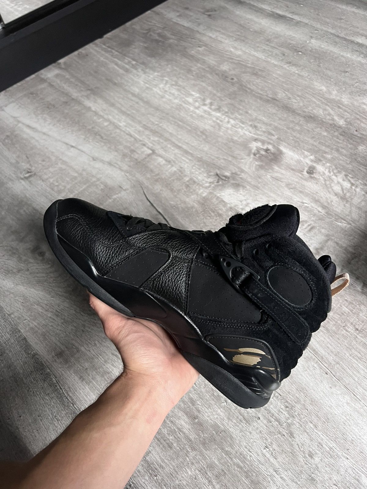 Nike Nike Air Jordan 8 OVO Black Shoes Size US 9.5 / EU 42-43 - 7 Thumbnail