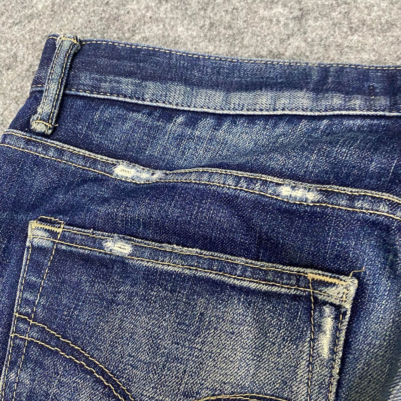 Japan Blue Jeans 💥Best Offer💥Vintage Japan Blue Jeans Distressed Denim Size US 34 / EU 50 - 19 Thumbnail