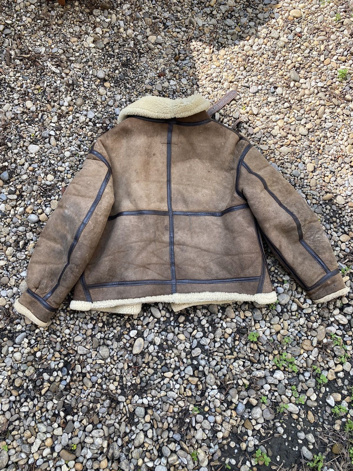 Avirex × Vintage Vintage 80s Avirex Lambskin Leather Sherpa Jacket Size US M / EU 48-50 / 2 - 16 Thumbnail