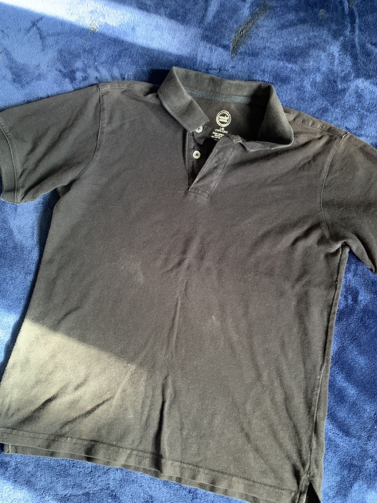 Other Black Polo Streetwear Fashion Swag Opium Emo Slim Fit Size US XS / EU 42 / 0 - 1 Thumbnail