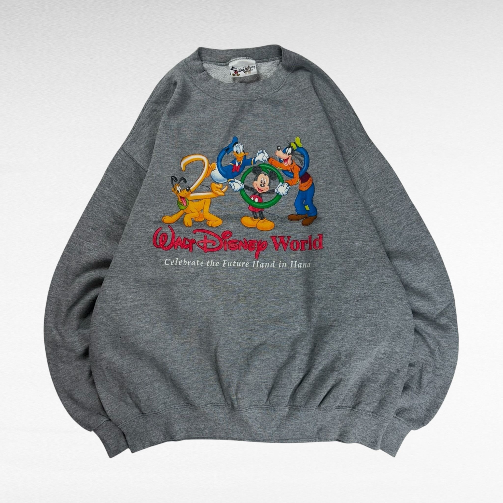 Disney Disney 00s Sweatshirt Gray Size M Size US M / EU 48-50 / 2 - 1 Thumbnail