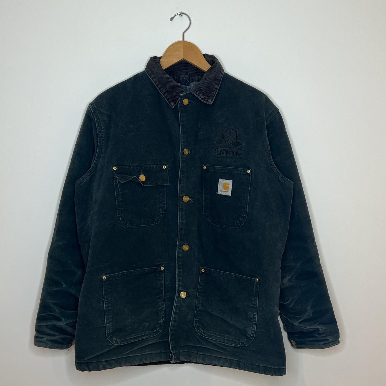 image of Carhartt Black Chore Jacket, Men's (Size Medium)