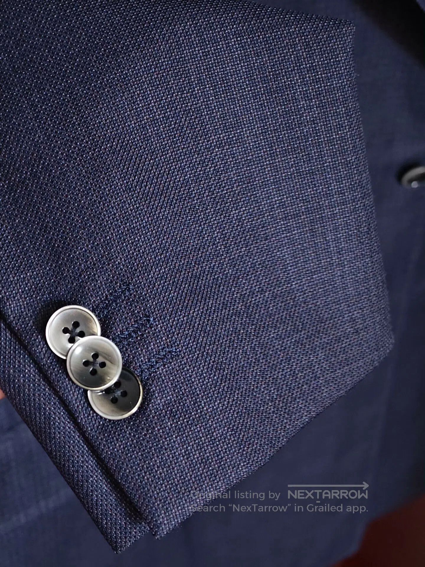 Lardini Custom Double-Breasted Wool Suit. Size US M / EU 48-50 / 2 - 5 Thumbnail