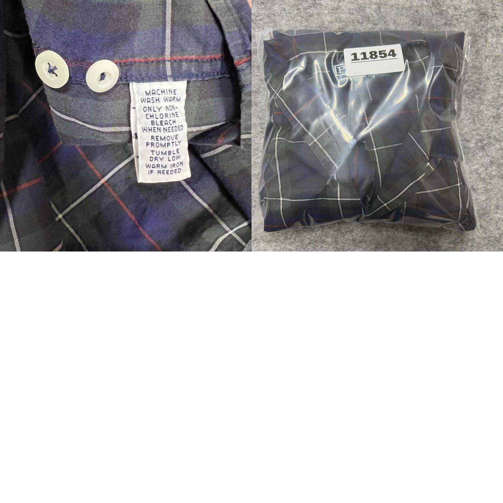 Polo Ralph Lauren Polo Ralph Lauren Shirt Mens 2XL Blue Plaid Short Sleeve Button Camp Loop Neck Size US XXL / EU 58 / 5 - 11 Thumbnail