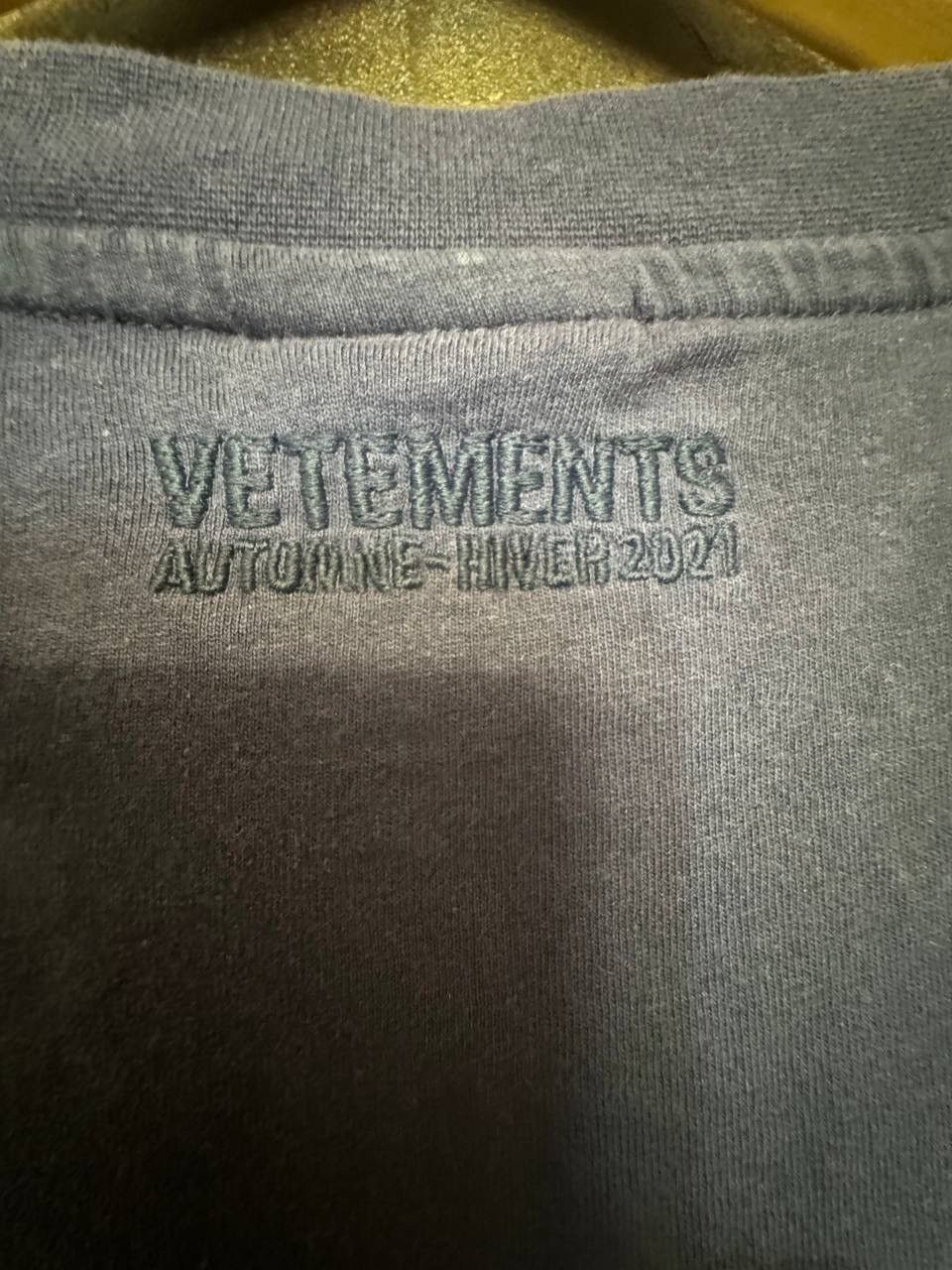 Vetements VETEMENTS POLIZEI TEE Size US L / EU 52-54 / 3 - 4 Thumbnail