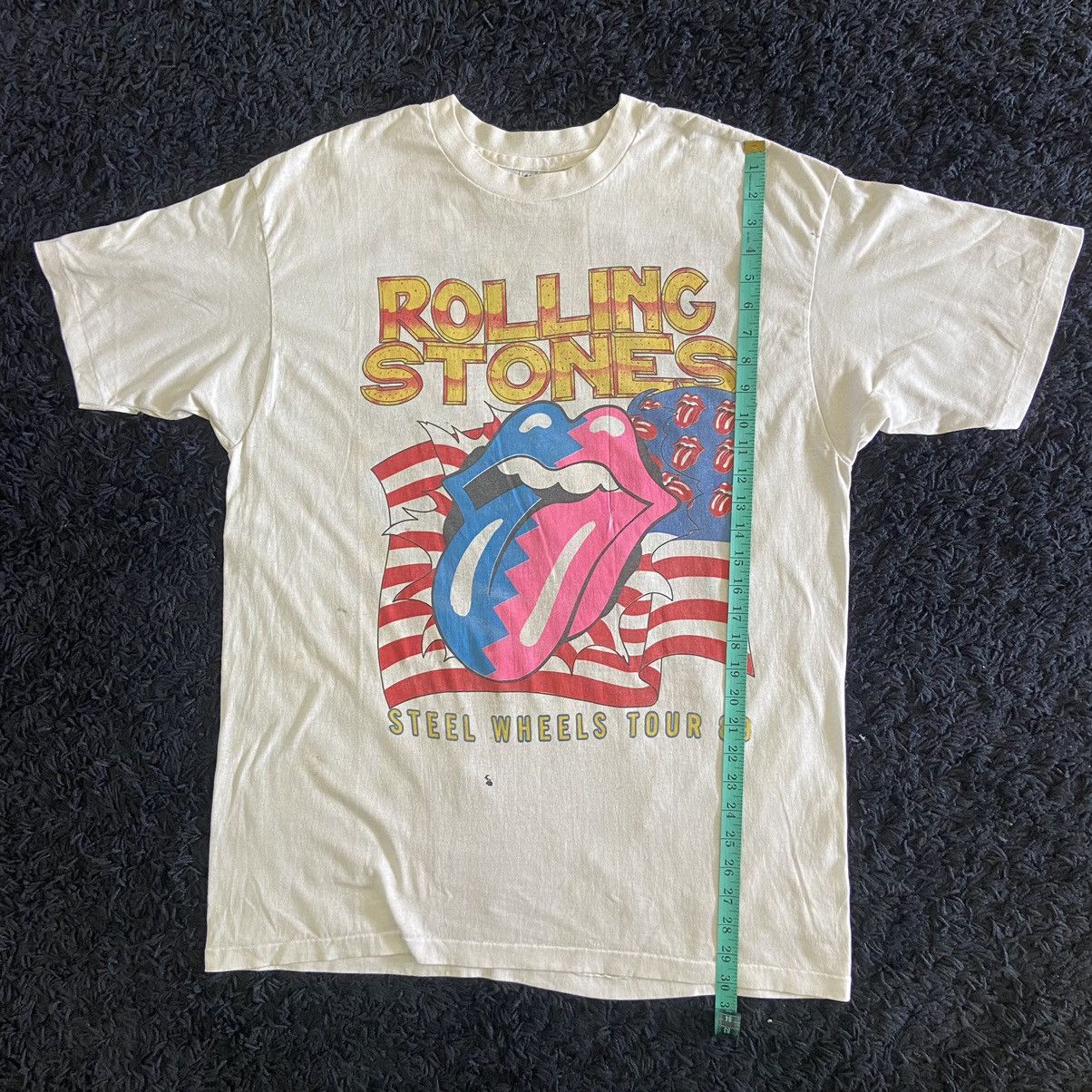 Vintage Vintage Rolling Stones Steel Wheels Tour ‘89 Size US XL / EU 56 / 4 - 3 Thumbnail