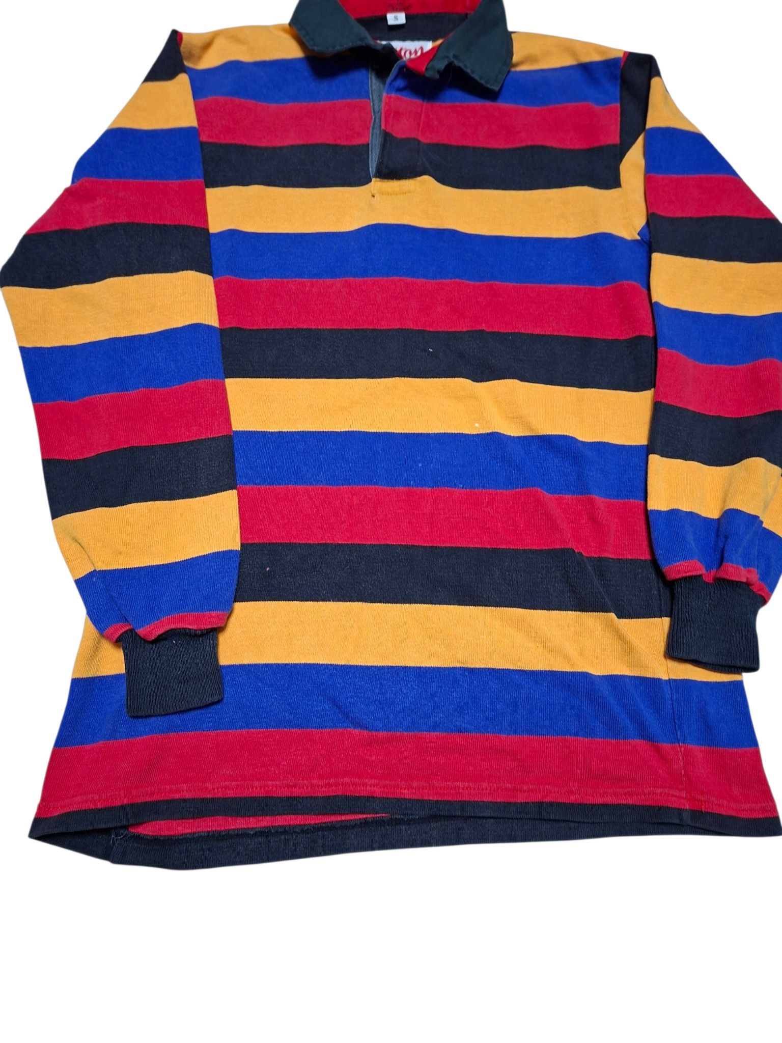 Cotton Traders COTTON TRADERS VINTAGE 80S REFEREE RUGBY SHIRT Size US S / EU 44-46 / 1 - 2 Thumbnail
