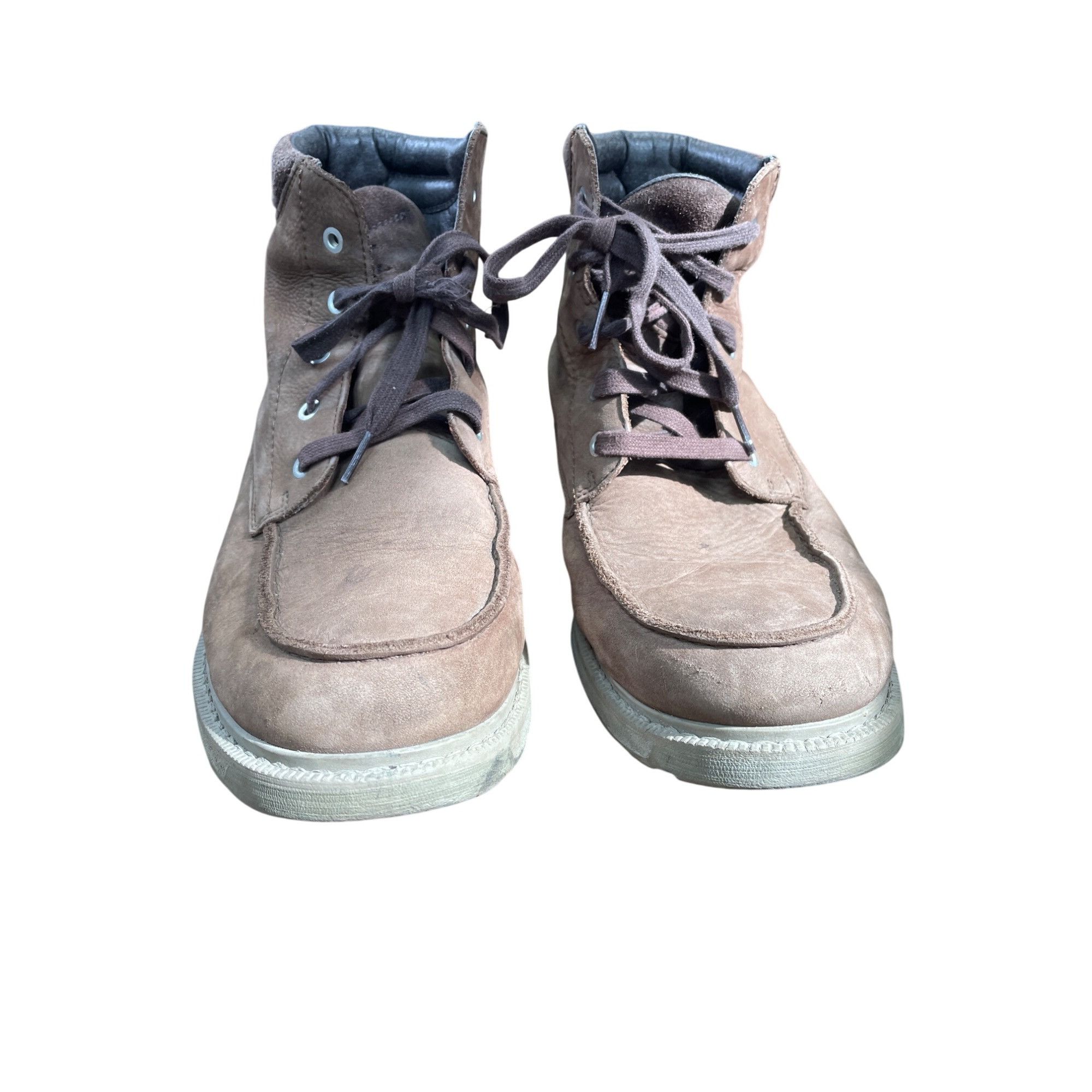 SOREL Sorel Mens Brown Leather Waterproof Ankle Boots Size 11 SKU Size US 11 / EU 44 - 5 Thumbnail