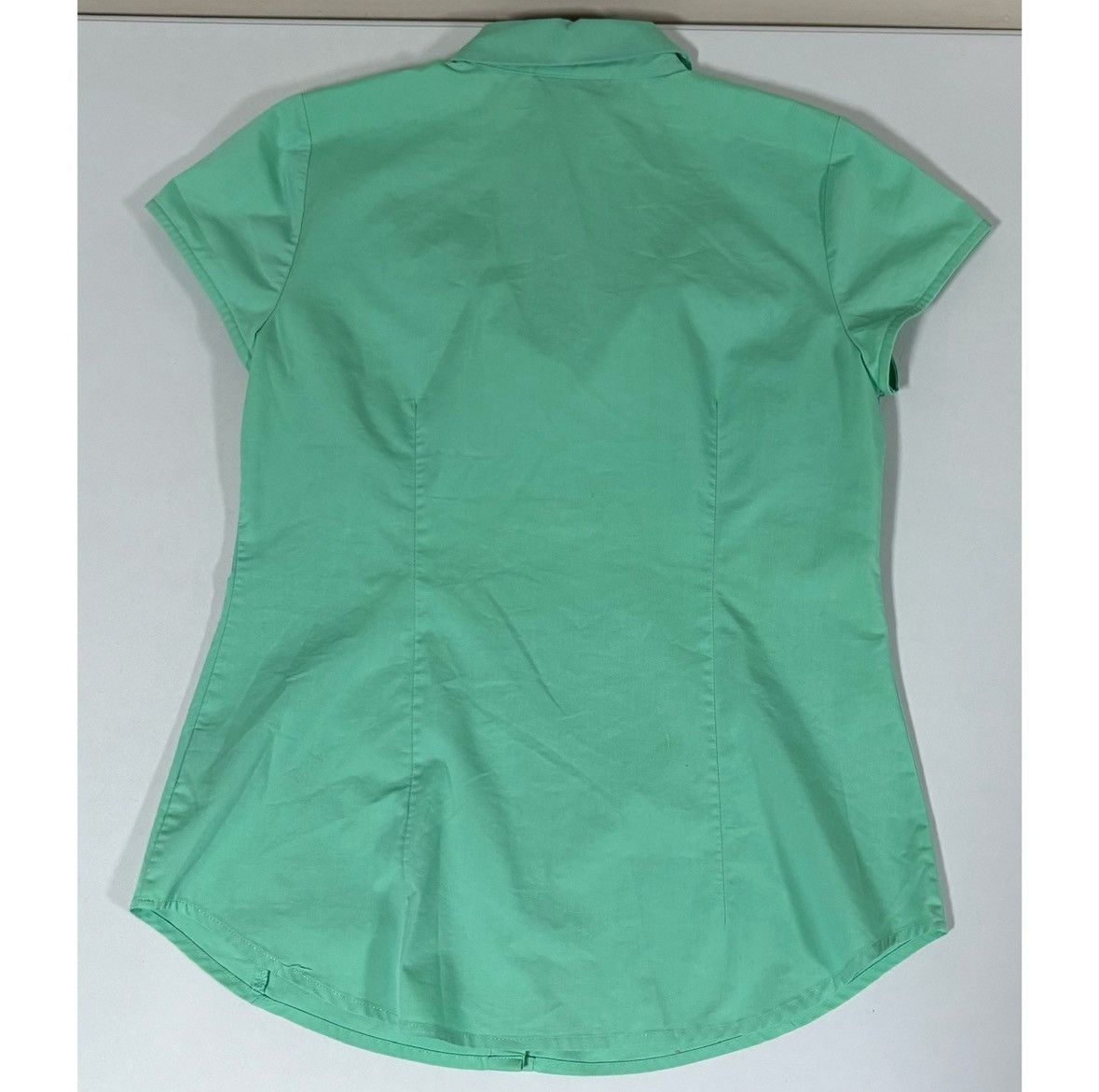 Worthington Worthington Teal Collared Button-Down Shirt Blouse Size S 🦋✨ Size S / US 4 / IT 40 - 4 Thumbnail