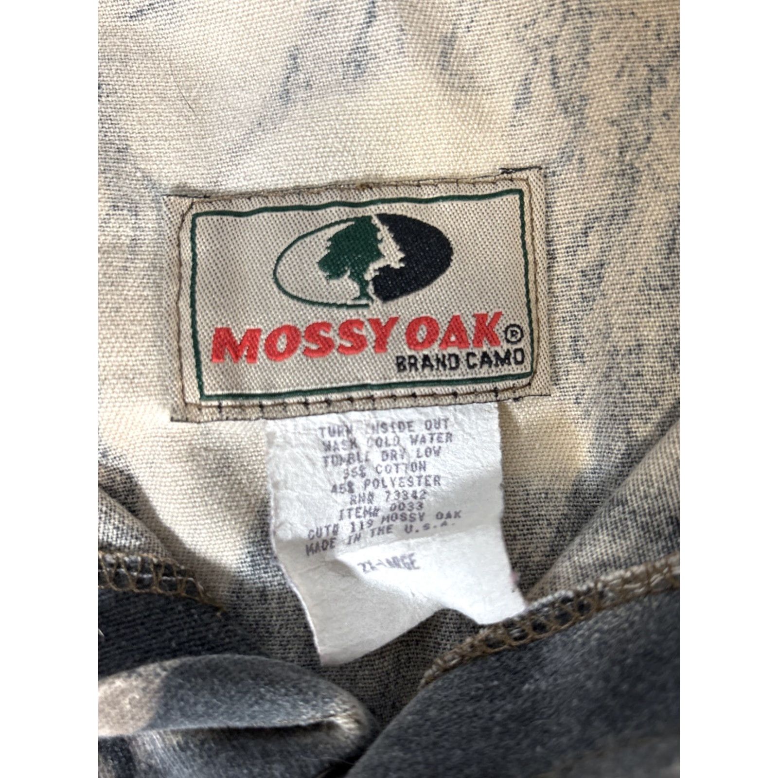 Vintage VINTAGE Mossy Oak Camo Hoodie Mens 2XL Brown Grunge 90s Size US XXL / EU 58 / 5 - 4 Thumbnail