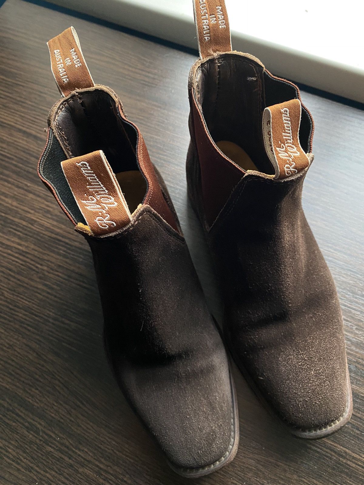 R.M. Williams Brown Comfort Craftsman Suede Size 3.5 Size US 6 / IT 36 - 3 Thumbnail