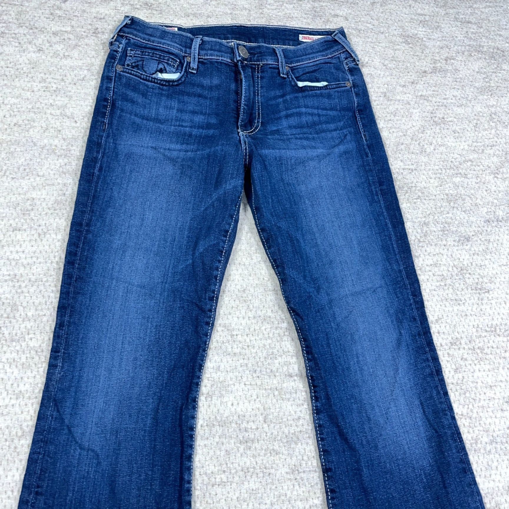 True Religion True Religion Jeans Women 30 Becca Boot Cut Dark Wash Mid Rise Made In USA Size 30" / US 8 / IT 44 - 5 Thumbnail