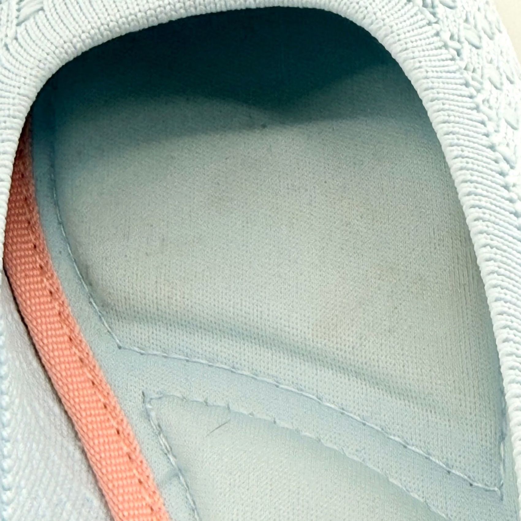 Vintage Falls Creek Phoebe Knit Ballet Flat Womens Light Blue Memory Foam Slips On Pointed Toe Casual Workwear Travel 8 US Womens Size US 8 / IT 38 - 7 Thumbnail